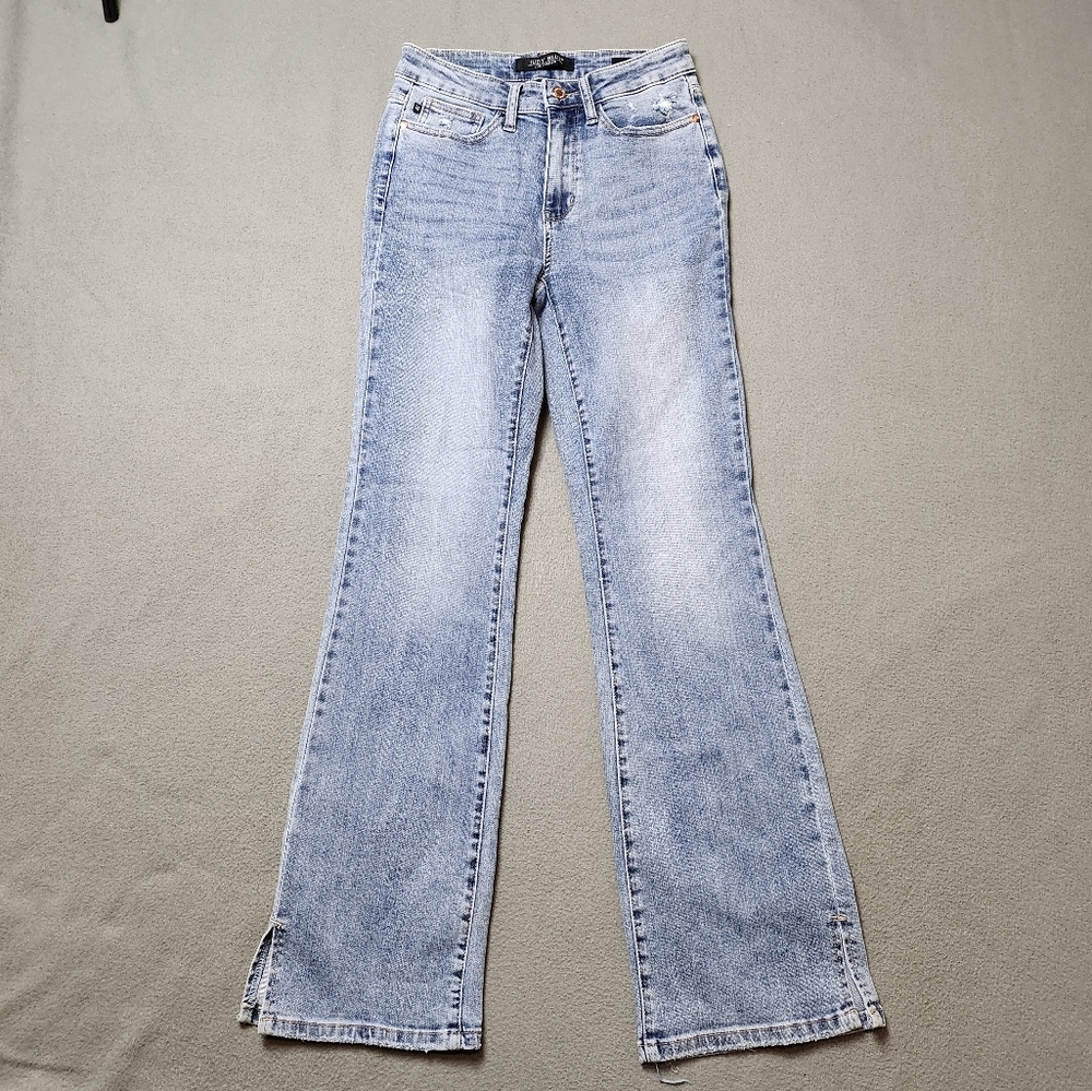 Judy Blue Slim Boot Cut Denim Jeans Size 03 / 26 Bootcut